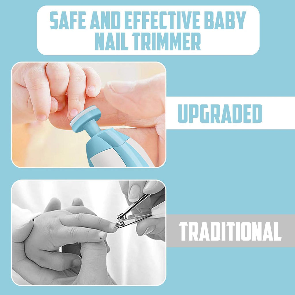 Electric Baby Nail Trimmer – Safe & Gentle Rechargeable