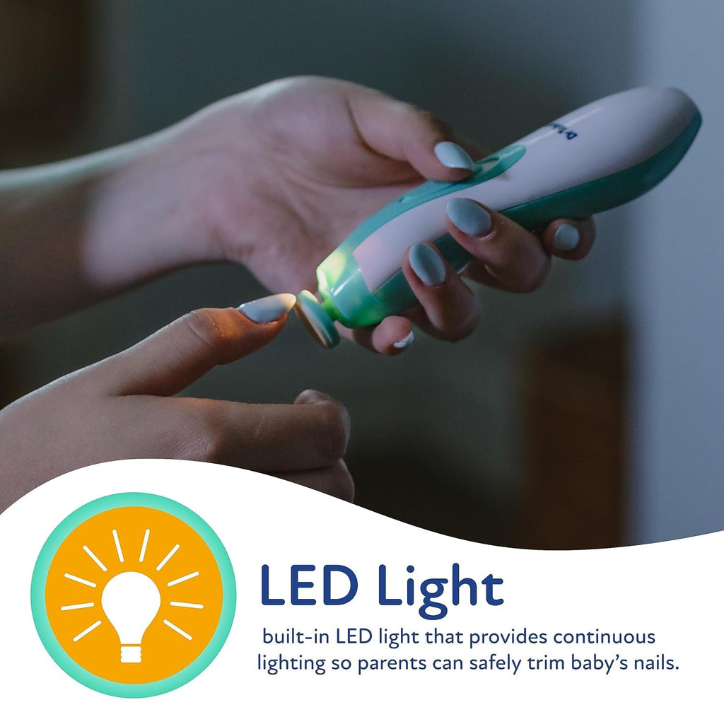 Electric Baby Nail Trimmer – Safe & Gentle Rechargeable