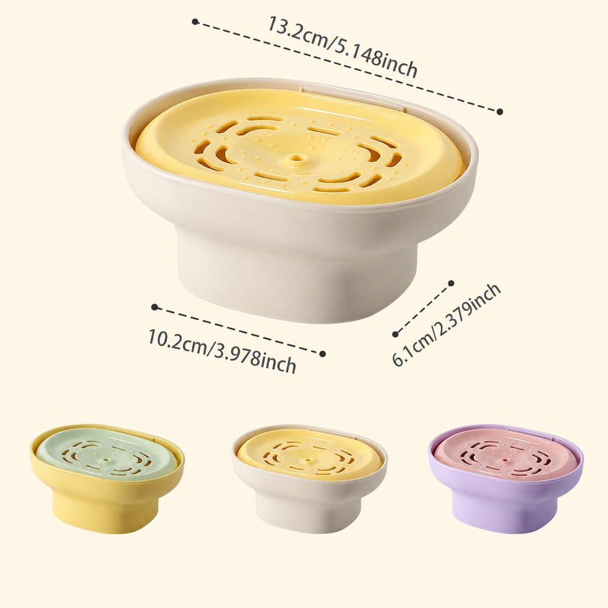 2-in-1 Detergent Dispenser with Sponge Holder