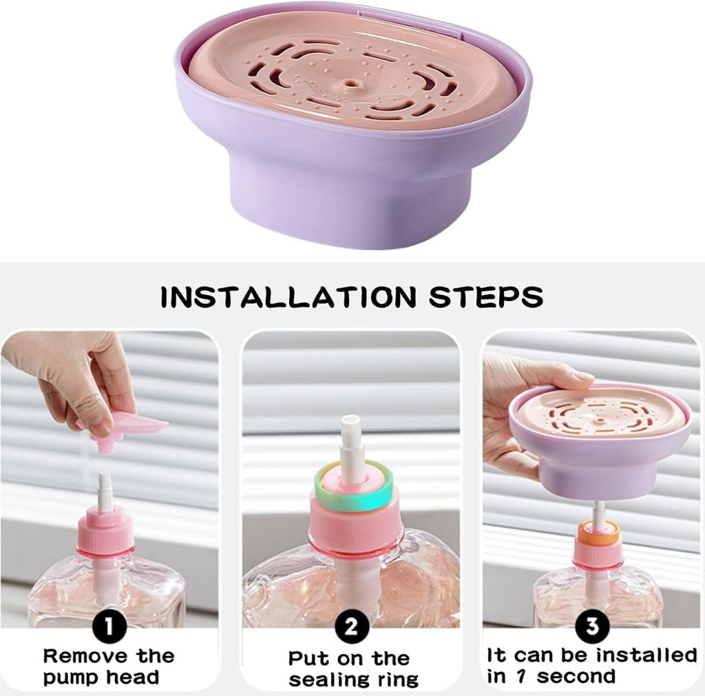 2-in-1 Detergent Dispenser with Sponge Holder